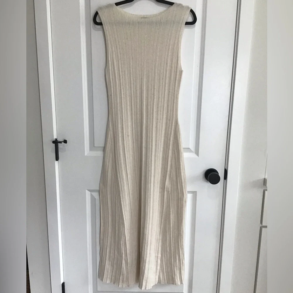 A New Day Maxi‎ Dress Womens Large Washed Ribbed Sleeveless